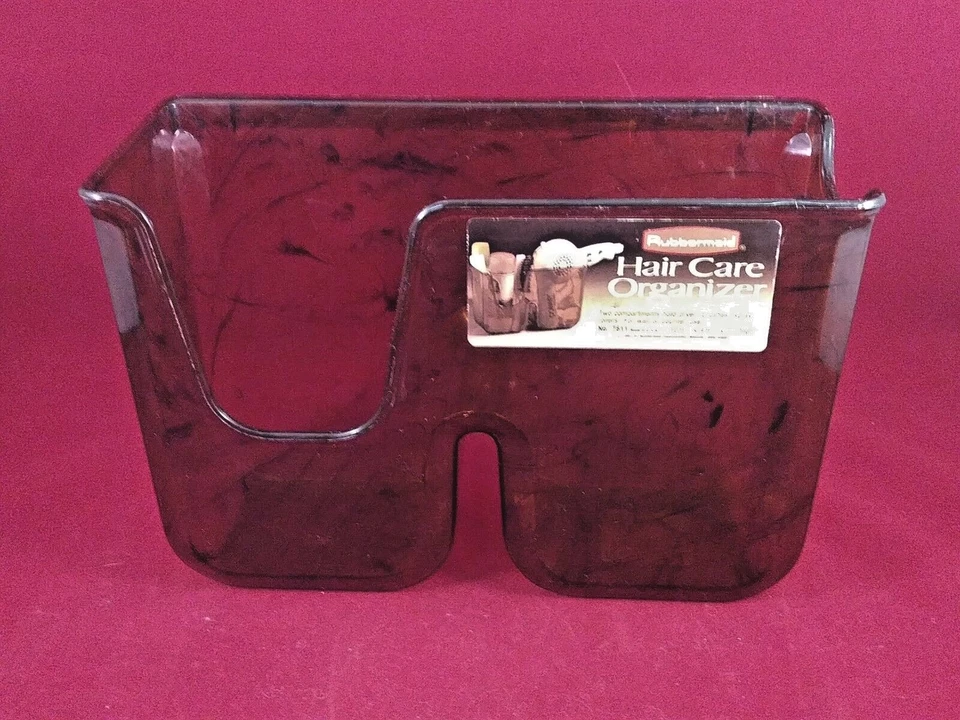 Rubbermaid caparazón de tortuga organizador para el cuidado del cabello secador cepillos spray pared o mostrador Foto 1 de 4