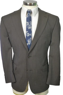 MURANO Hombres Marrón Calce Atlético Lana Abrigo Deportivo Blazer Chaqueta TALLA 44S Foto 1 de 4