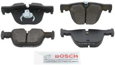 Pastilhas de freio traseiras de cerâmica azul Bosch 2015 para 2014-2016 BMW 335i GT xDrive - Imagem 1 de 4