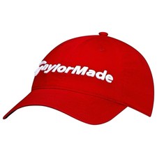 TaylorMade Golf 2017 NEW Men's Lifestyle Tradition Lite Hat Red