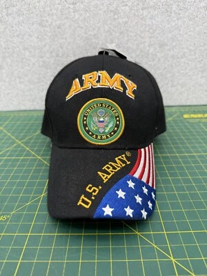Boné chapéu bordado Strapback Exército dos Estados Unidos - por Eagle Crest - Novo com etiquetas - Imagem 1 de 4