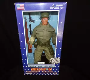 Soldiers of the World Korean War USA Private 12" Figure 1997 NIB - Picture 1 of 13
