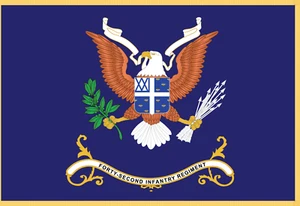 Rectangle Flags - 42nd Infantry Regiment - Flag w Fringe x 300 - Picture 1 of 1
