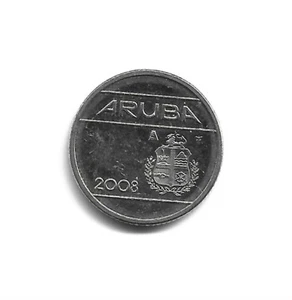 World Coins - Aruba 10 Cents 2008 Coin KM# 2 - Picture 1 of 3