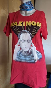 LIMITIERT Dr. Sheldon Cooper Big Bang Theory T-Shirt rot in S - Bild 1 von 5