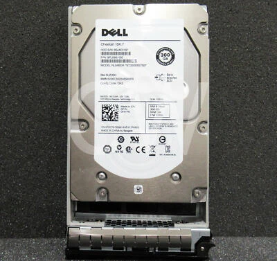 F617N Dell ST3300657SS 300GB 15KRPM 6Gb/s 3.5"SAS SERVER HDD Hard Drive W/R Tray - Image 1 of 4
