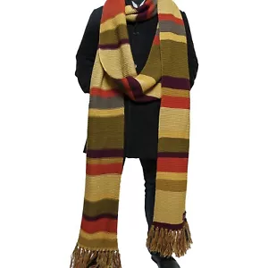 Dr Who Scarf - Tom Baker Season 16-17 18ft - Official BBC Fourth Doctor Scarf - Picture 1 of 8