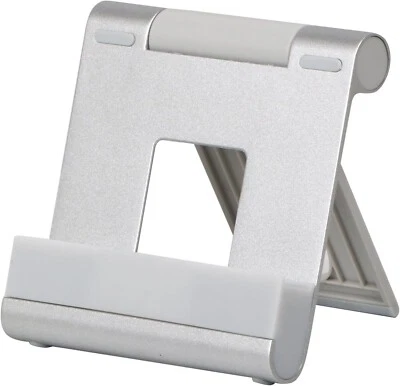 Aluminium Folding Adjustable Stand for Smartphones - By TRIXES - Image 1 of 4