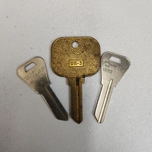 Lot of ( 3 ) Key Blanks WR3 / 1054WB / FA1 5-Pin Weiser Keys - Picture 1 of 2
