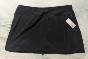 Jockey Essentials Women s Baseline Skort Black (XL) - Picture 1 of 6