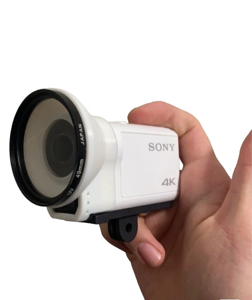 lens protection For Sony Action Cams FDR-X3000 HDR-AS300 Black/White - Image 1 of 4