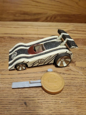 Disney Wreck It Ralph Sugar Rush Racer Crumbelina DiCarmello RARE Car & Key Only Cover