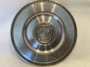 Zinnteller Bayern niederbayern zinnteller könig ludwig verein's - Bild 1 von 8