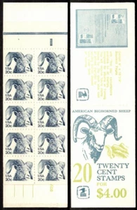 US Scott 1949a 20c Booklet BK 142 ~ F/VF ~ NH ~ Panes of 20 stamps ~ Jan 8, 1982 - Picture 1 of 1