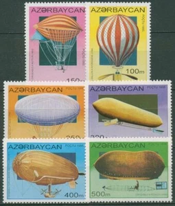 Azerbaiyán 1995 globos y aeronaves 237/42 sin usar - Imagen 1 de 1