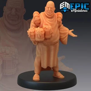 Villager Innkeeper | NPC | DnD Miniatures | Fantasy |Tabletop Gaming| Tabletop - Picture 1 of 1