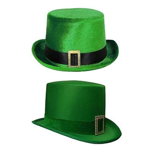 ST. 's Top Hat Jazz Hat Adult for Holiday Fancy Dress Celebration - Picture 1 of 7
