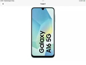 SAMSUNG Galaxy A16 5G 128 GB Light Green Dual SIM - Bild 1 von 1