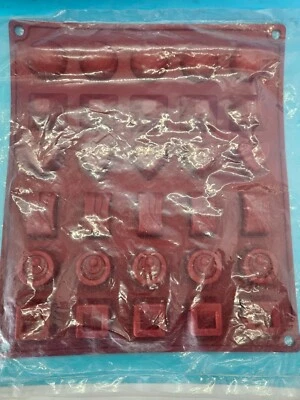 Brand New FRESHWARE Various Shaped Silicone Chocolate Mold - Image 1 of 4