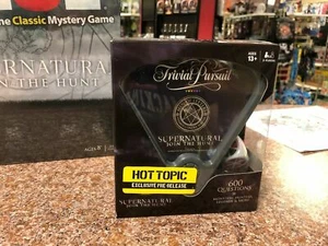 USAopoly Supernatural Trivial Pursuit Hot Topic Exclusive Men of Letters Edition - Picture 1 of 2