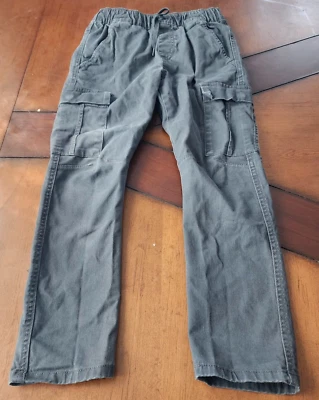 Calça Jogger Trotador Cargo Cinza Cat & Jack Masculina Tamanho 8 - Imagem 1 de 4