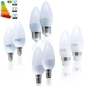 SES Piccolo Edison Tappo a Vite E14 5W Lampadine LED Candela Lampade Giorno Luce Bianca Calda - Foto 1 di 59