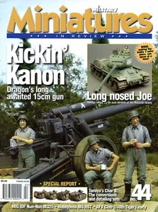 Military Miniatures In Review Magazine No 44 Dragon's 15cm Gun  - Imagen 1 de 2