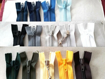 Reißverschluss Größe #5 nicht teilbar OPTI, YKK Zipper cipzár змійка 25cm - 36cm - Bild 1 von 2
