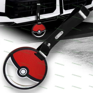 Anillo Anime Poke Ball JDM Tsurikawa Metro Tren Autobús Coche Manija Correa - PVC Negro - Imagen 1 de 6