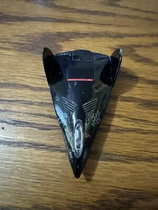 Vintage Druckguss schwarz rot weiß A151 Stealth Fighter Militär Rettungsjet - Bild 1 von 5