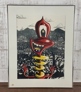 Kenny Scharf: Ten Commandments: Thou Shalt Have No Other Gods Before Me ( 1987) - Picture 1 of 24