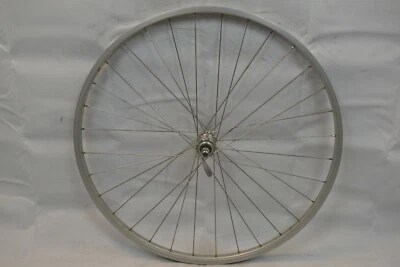 XRims X404 27" Front Road Bike Wheel Hub Silver OLW100 20mm 32S AV USA Shipping! - Image 1 of 4