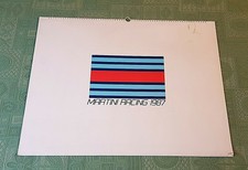 CALENDARIO MARTINI RACING 1987 LANCIA DELTA 037 COMPLETO
