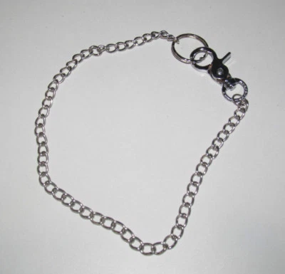 AUTRE Chaine Porte Clés en métal 47 cm avec Mousqueton Keychain