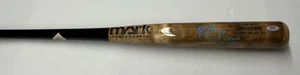 JAMES OUTMAN DODGERS SIGNED MARK LUMBER MODEL BAT "MLB DEBUT 7-31-22 PSA RG51316 - Picture 1 of 6