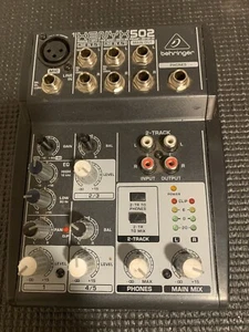 Behringer XENYX 502 Premium 5 Input 2 Bus Mixer (No Power Supply) - Picture 1 of 2