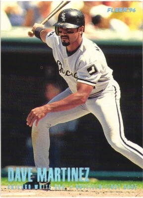 1996 Fleer - Tiffany No72 Дэйв Мартинес Chicago White Sox серебристый вариант - Изображение 1 из 2