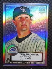 2007 Topps '52 Chrome Refractor SP /552 Troy Tulowitzki #TCRC4 Rookie RC