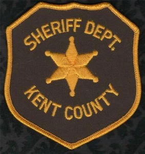 😎😎 Kent County Michigan Sheriff Depart. Schulteraufnäher - Bild 1 von 2