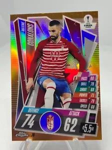 2020-21 Topps Chrom Match Attax UCL orange Refraktor/25 Maxime Gonalons #78 - Bild 1 von 2