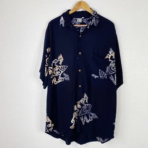 Mission Canyon Santa Barbara Womens Size XL Black Art To Wear Lagenlook Top - Picture 1 of 5