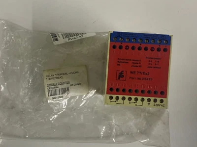 Pepperl+Fuchs / Safety Switch Relay  / WE 77/Ex2 / 01543S - Image 1 of 4