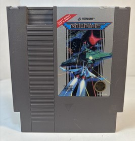Gradius NES Game Cartridge &ndash; Authentic Nintendo Konami Classic Shooter