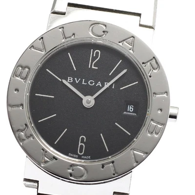 Reloj de cuarzo para dama BVLGARIBVLGARI BB26SSD fecha esfera negra_909958 - Imagen 1 de 4