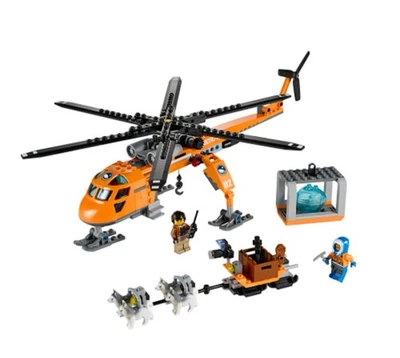 LEGO CITY: Arctic Helicrane (60034) 100% Complete w/ Instructions & Minifigs - Image 1 of 4