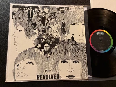 THE BEATLES Revolver LP Capitol ST 2576 Orig 1966 Terre Haute Press SHRINK SVG - Image 1 of 4