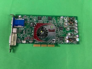Nvidia GeForce4 Ti 4600 128MB Dual Port AGP Video Card 180-10083-0000-A02 - Picture 1 of 14