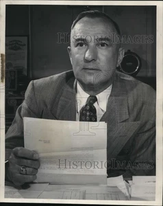 1951 Pressefoto Polizeichef Wischer, Milwaukee - mja36731 - Bild 1 von 2