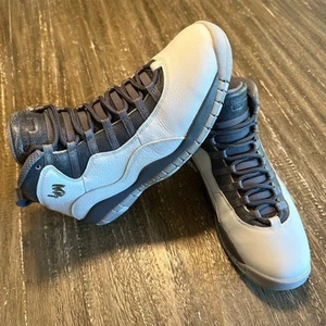 Men's Air Jordan Retro 10 London Sneakers Pure Platinum w/ Box, Size 10.5 - Picture 1 of 13