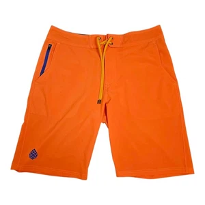 Stio CFS Boardshorts Herren Größe 33 10" Badehose schnelltrocknend UPF 50+ orange - Bild 1 von 12